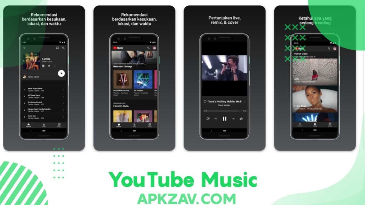 youtube musik musik Aplikasi Streaming Musik Online Android apkzav.com